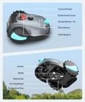 V100 Robotic Lawn Mower with Smart Navigation