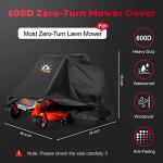 Heavy-Duty Waterproof Cover for Zero Turn Mowers