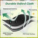 Heavy-Duty Zero-Turn Mower Cover with Drawstring