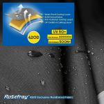 Universal Waterproof Zero Turn Mower Cover, Black