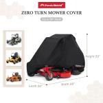 Heavy Duty Waterproof Zero Turn Mower Cover