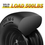 Flat Free Lawn Mower Tires 13x6.50-6, 2-Pack