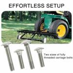 Heavy Duty Zero Turn Mower Trailer Hitch