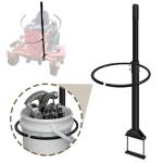 Zero Turn Mower Handle with Bucket Holder