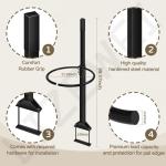 Zero Turn Mower Handle with Bucket Holder