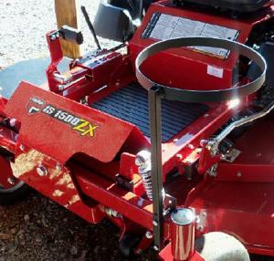 5 Gallon Trash Holder for Zero Turn Mowers