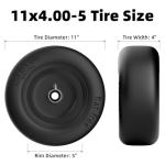 Flat Free Lawn Mower Tires for Zero Turns