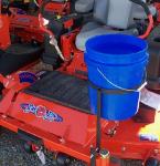 5 Gallon Trash Holder for Zero Turn Mowers