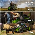 Greenworks 80V Zero Turn Riding Lawn Mower