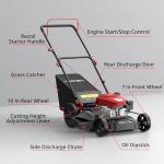 AMERISUN 21" 3-in-1 Gas Lawn Mower