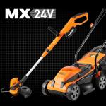LawnMaster 24V 13-inch Mower and 10-inch Trimmer Combo