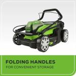 Greenworks 48V 17" Cordless Push Lawn Mower
