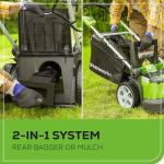 Greenworks 40V 20" Twin Blade Lawn Mower
