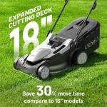 Litheli 18-inch 40V Cordless Lawn Mower