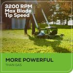 Greenworks 60V 21" Cordless Lawn Mower with Battery