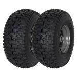 15x6.00-6 Lawn Mower Front Tire Assembly - 2 Pack