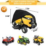 Heavy Duty Waterproof Riding Lawn Mower Cover
