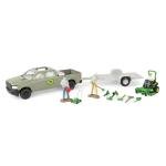 John Deere Lawn Care Toy Playset - 15 Pieces