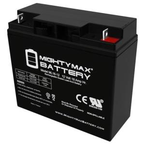 Mighty Max 12V 18AH SLA Battery for Mowers