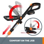 Worx 20V Max 12" 3-in-1 Grass Trimmer/Edger