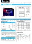 Mighty Max YTZ14S 12V Rechargeable Motorcycle Battery