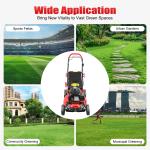 140cc High Wheel Self-Propelled Lawn Mower