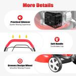 140cc High Wheel Self-Propelled Lawn Mower