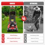 140cc High Wheel Self-Propelled Lawn Mower