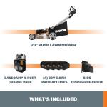 Worx Nitro 80V Cordless Self-Propelled Lawn Mower