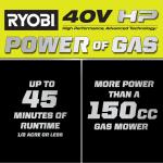 40V 20-Inch Cordless Brushless Push Lawn Mower