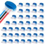 40-Pack Waterproof 3-Way Wire Connectors for Lawn Mowers