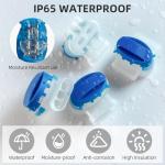 40-Pack Waterproof 3-Way Wire Connectors for Lawn Mowers
