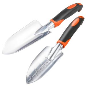 Heavy Duty Garden Shovel and Trowel Set