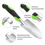 Heavy Duty Mini Garden Shovel with Rubber Handle