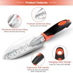 Heavy Duty Garden Shovel and Trowel Set
