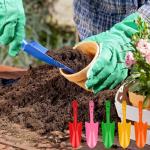 18 Colorful Mini Hand Trowels for Gardening