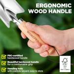 WORKPRO 11-Inch Wooden Handle Garden Trowel