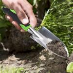 Heavy Duty Mini Garden Shovel with Rubber Handle