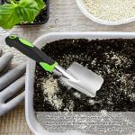 Heavy Duty Mini Garden Shovel with Rubber Handle