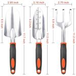 Heavy Duty 3-Piece Gardening Tools Set