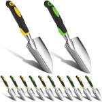 Yaocom Heavy Duty Aluminum Garden Shovel Set