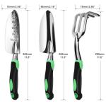 ZUZUAN 3-Piece Garden Tool Set with Trowels