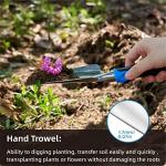 Heavy Duty Cast Aluminum Hand Trowel with Ergonomic Grip