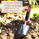 Heavy-Duty Manganese Steel Garden Trowels