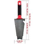 Radius Garden Root Slayer Trowel - Red