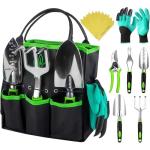 Durable Gardening Tool Set with Rubber Grip