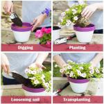 Heavy-Duty Manganese Steel Garden Trowels