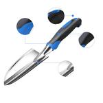 Heavy Duty Cast Aluminum Hand Trowel with Ergonomic Grip