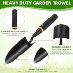 Heavy Duty Carbon Steel Garden Trowel with Handle
