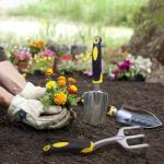Stainless Steel Garden Shovel with Ergonomic Handle
